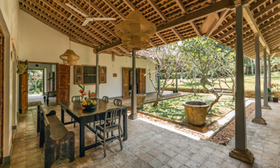 Rice House Open Plan Dining Area with View | Galle, Sri Lanka