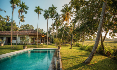Rice House Pool Side Area at Day Time | Galle, Sri Lanka