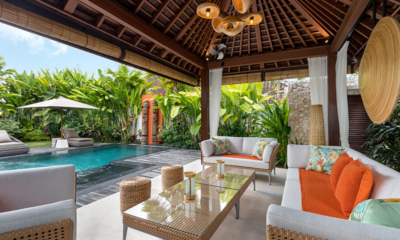 Sundance Villa Pool Side Lounge Area | Kerobokan, Bali