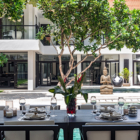 Villa Ayana Manis Pool Side Dining Area | Kerobokan, Bali