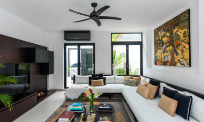 Villa Ayana Manis Lounge Area with TV | Kerobokan, Bali