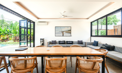 Villa Boddisatva Indoor Living and Dining Area | Pererenan, Bali