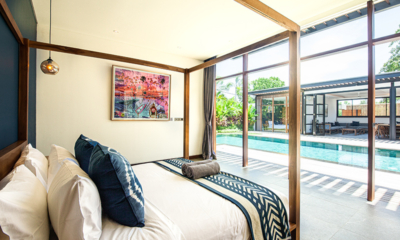 Villa Boddisatva Bedroom Two with Pool View | Pererenan, Bali