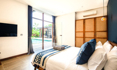 Villa Boddisatva Bedroom Three with Pool View | Pererenan, Bali