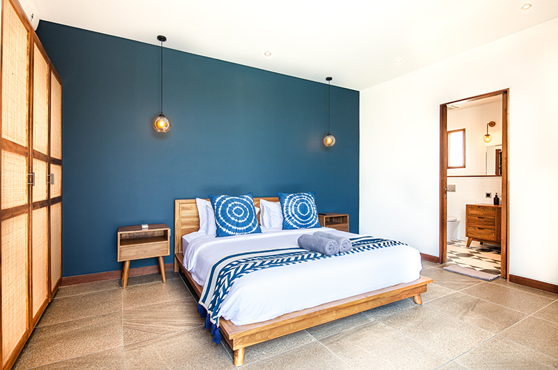 Villa Boddisatva Bedroom Three with Hanging Lamps | Pererenan, Bali Villa Boddisatva Bedroom Three with Hanging Lamps | Pererenan, Bali