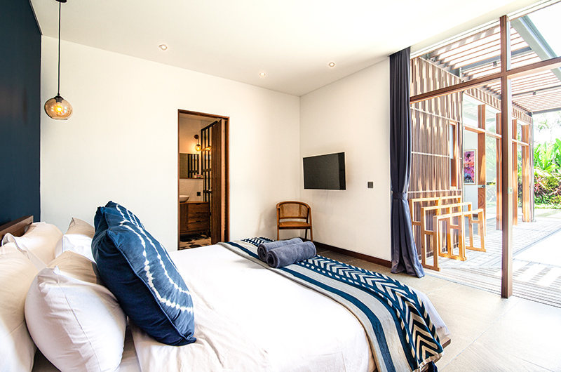 Villa Boddisatva Bedroom Three with TV | Pererenan, Bali