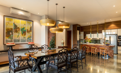Villa Kimaya Indoor Kitchen and Dining Area | Canggu, Bali