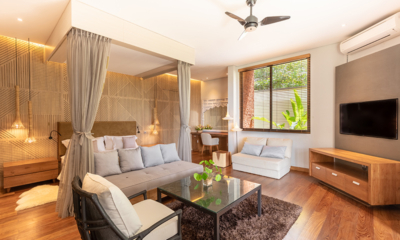 Villa Kimaya Spacious Bedroom with TV | Canggu, Bali