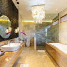 Villa Kimaya En-Suite Bathroom with Bathtub | Canggu, Bali