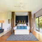 Villa Kimaya Bedroom and Balcony with View | Canggu, Bali