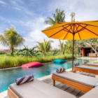 Villa Kimaya Pool Side Sun Beds | Canggu, Bali