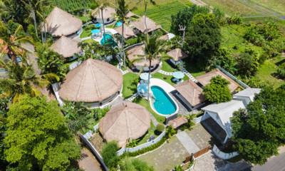 Villa Naya Gardens and Pool from View | Canggu, Bali
