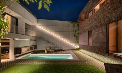 Villa Tana Takah Pool at Night | Pererenan, Bali