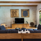 Villa Wolfe Bedroom One with Lounge and TV | Seminyak, Bali