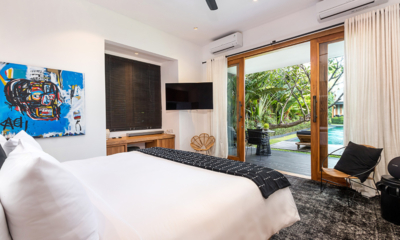 Villa Wolfe Bedroom Two with Pool View | Seminyak, Bali