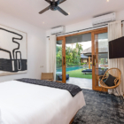 Villa Wolfe Bedroom Three with Pool View | Seminyak, Bali