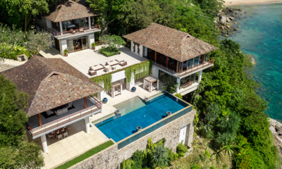 Villa Chelay Gardens and Pool from Top | Kamala, Phuket