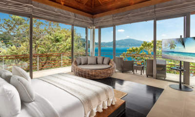 Villa Chelay Guest Bedroom One with Sea View | Kamala, Phuket