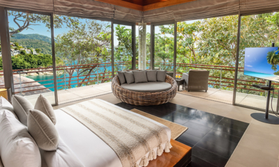 Villa Chelay Guest Bedroom Three with Sea View | Kamala, Phuket