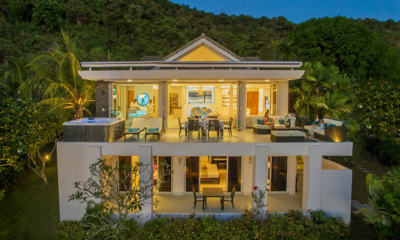Villa Nirvana Panwa Exterior at Night | Cape Panwa, Phuket