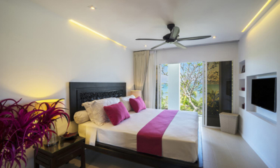 Villa Nirvana Panwa Bedroom One with TV | Cape Panwa, Phuket