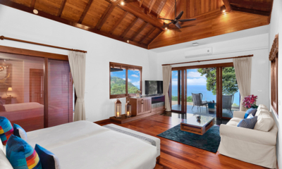 Villa Varya Master Bedroom One and Balcony with View | Kamala, Phuket