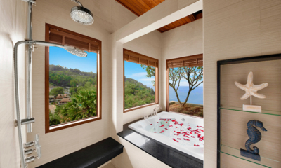 Villa Varya Guest Bathroom Two with Bathtub and Shower | Kamala, Phuket