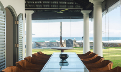 IF Villa Dining Area with Sea View | Talpe, Sri Lanka