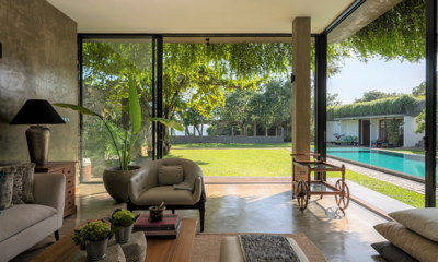 Tranquil Waters Living Area with Pool View | Negombo, Sri Lanka