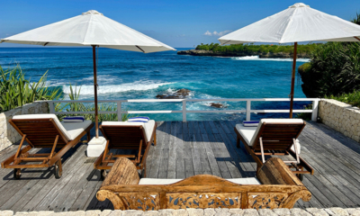 Villa Bahagia Sun Beds with Sea View | Nusa Lembongan, Bali