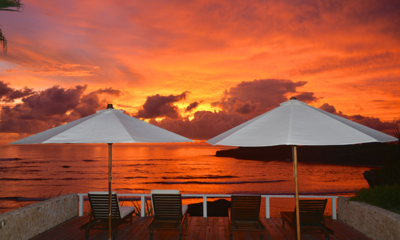 Villa Bahagia Sun Beds at Night | Nusa Lembongan, Bali