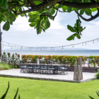 Villa Candani Open Plan Dining Area with Sea View | Gianyar, Bali