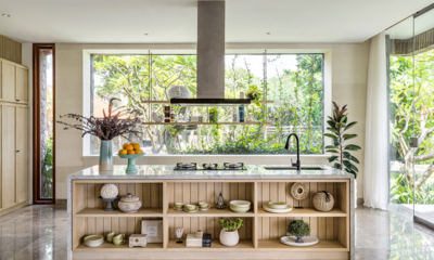 Villa Candani Kitchen Area with View | Gianyar, Bali