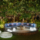 Villa Candani Open Plan Seating Area | Gianyar, Bali