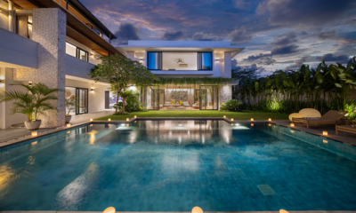 Villa Pantai Indah Pool at Night | Canggu, Bali
