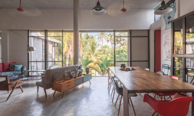 Redbox House Living and Dining Area | Siem Reap, Cambodia