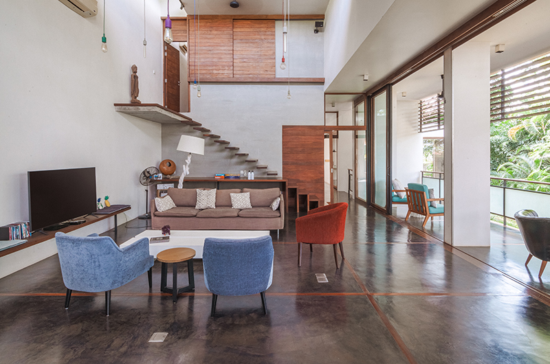 Rose Apple Residence TV Room with View | Siem Reap, Cambodia