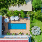 Villa Leakhena Gardens and Pool from Top | Siem Reap, Cambodia