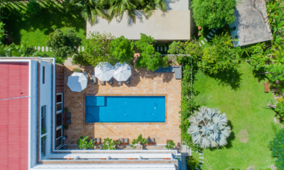 Villa Leakhena Gardens and Pool from Top | Siem Reap, Cambodia
