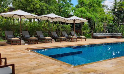 Villa Leakhena Pool Side Loungers | Siem Reap, Cambodia