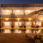 Villa Leakhena Outdoor View at Night | Siem Reap, Cambodia