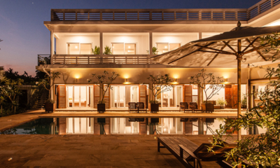 Villa Leakhena Outdoor View at Night | Siem Reap, Cambodia