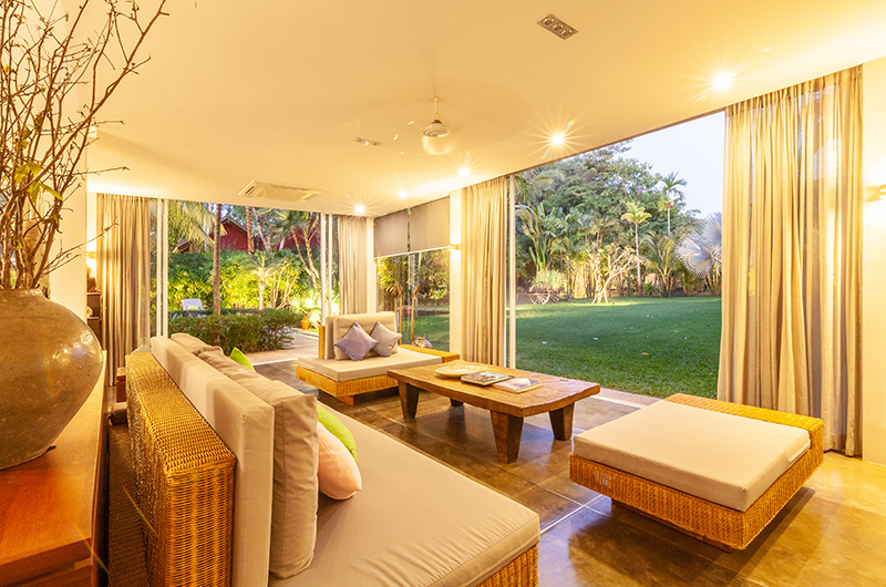 Villa Serey Living Area with Gardens View | Siem Reap, Cambodia Villa Serey Living Area with Gardens View | Siem Reap, Cambodia
