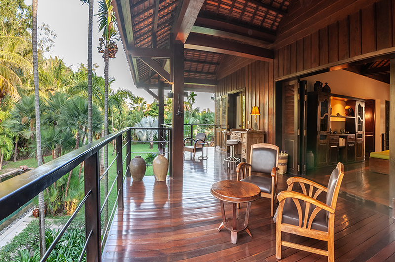 Villa Serey View from Balcony | Siem Reap, Cambodia