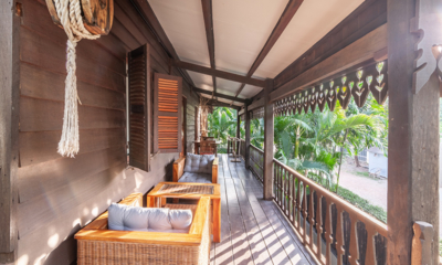 Villa Serey Balcony View | Siem Reap, Cambodia