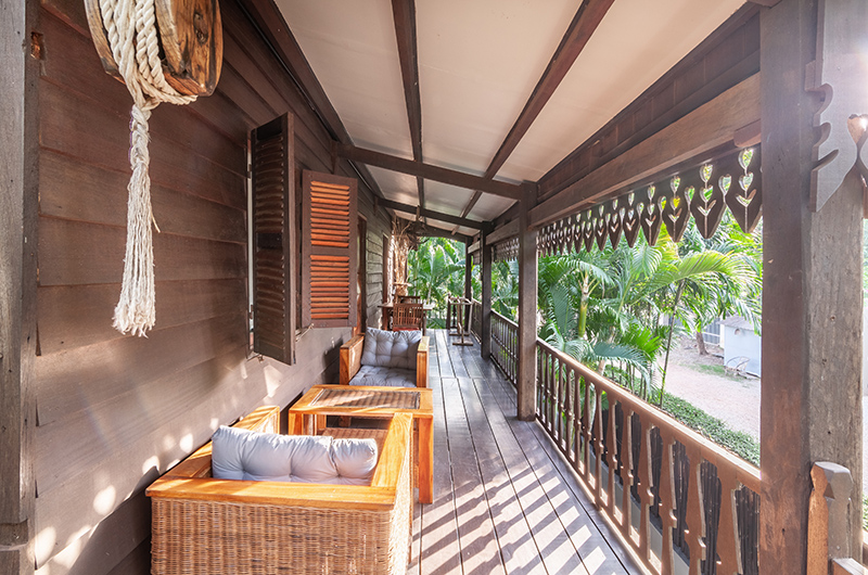 Villa Serey Balcony View | Siem Reap, Cambodia