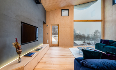 Foxwood B Lounge Room with TV | Niseko, Japan