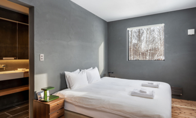 Foxwood B Bedroom and Bathroom | Niseko, Japan