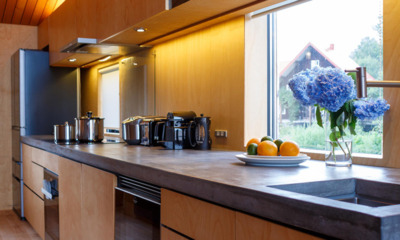Foxwood E Kitchen with Utensils | Niseko, Japan