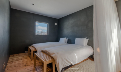 Foxwood E Twin Bedroom | Niseko, Japan